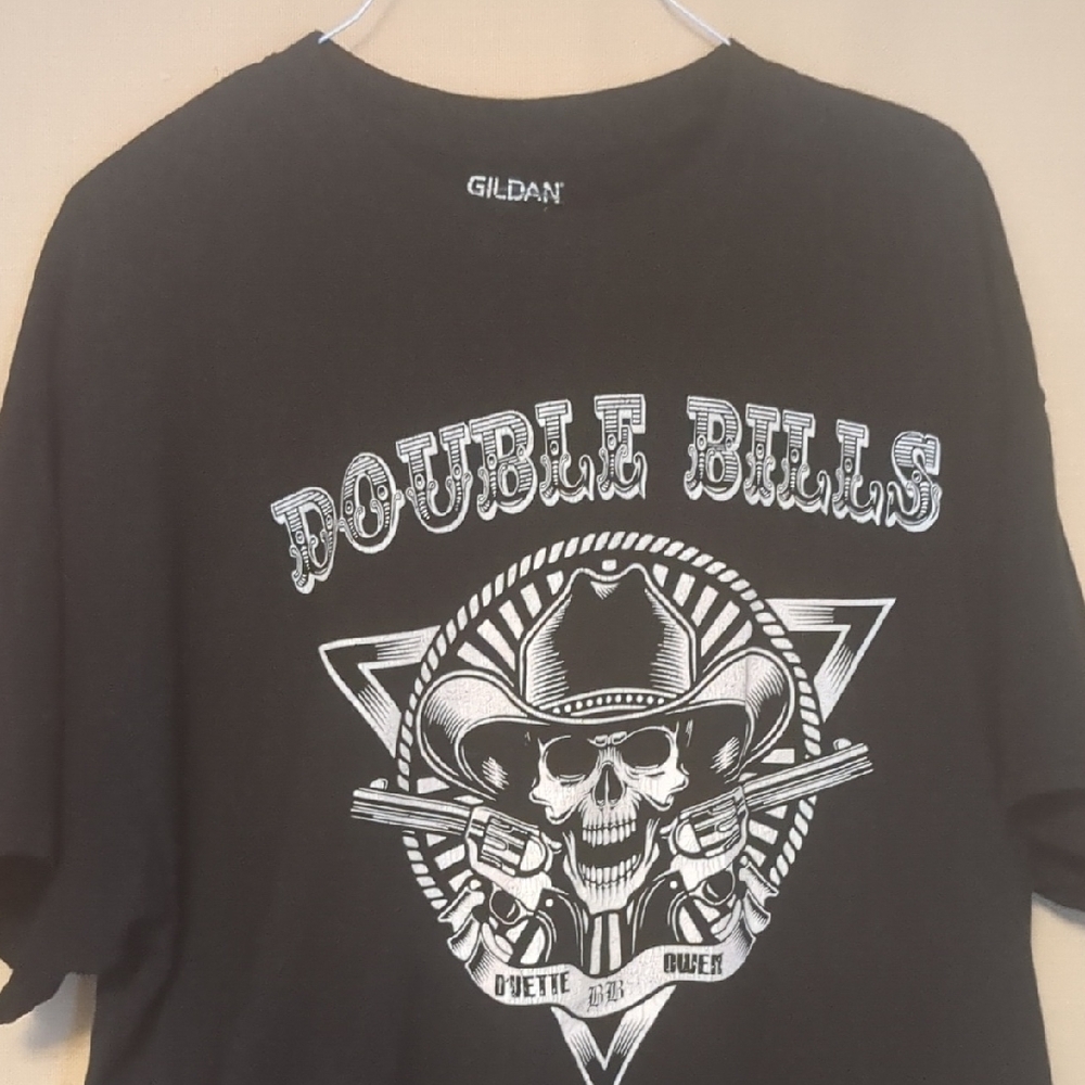 Double Bills Acoustic Rock Duo Denver Colorado Acoustic Rock Band XL T-Shirt